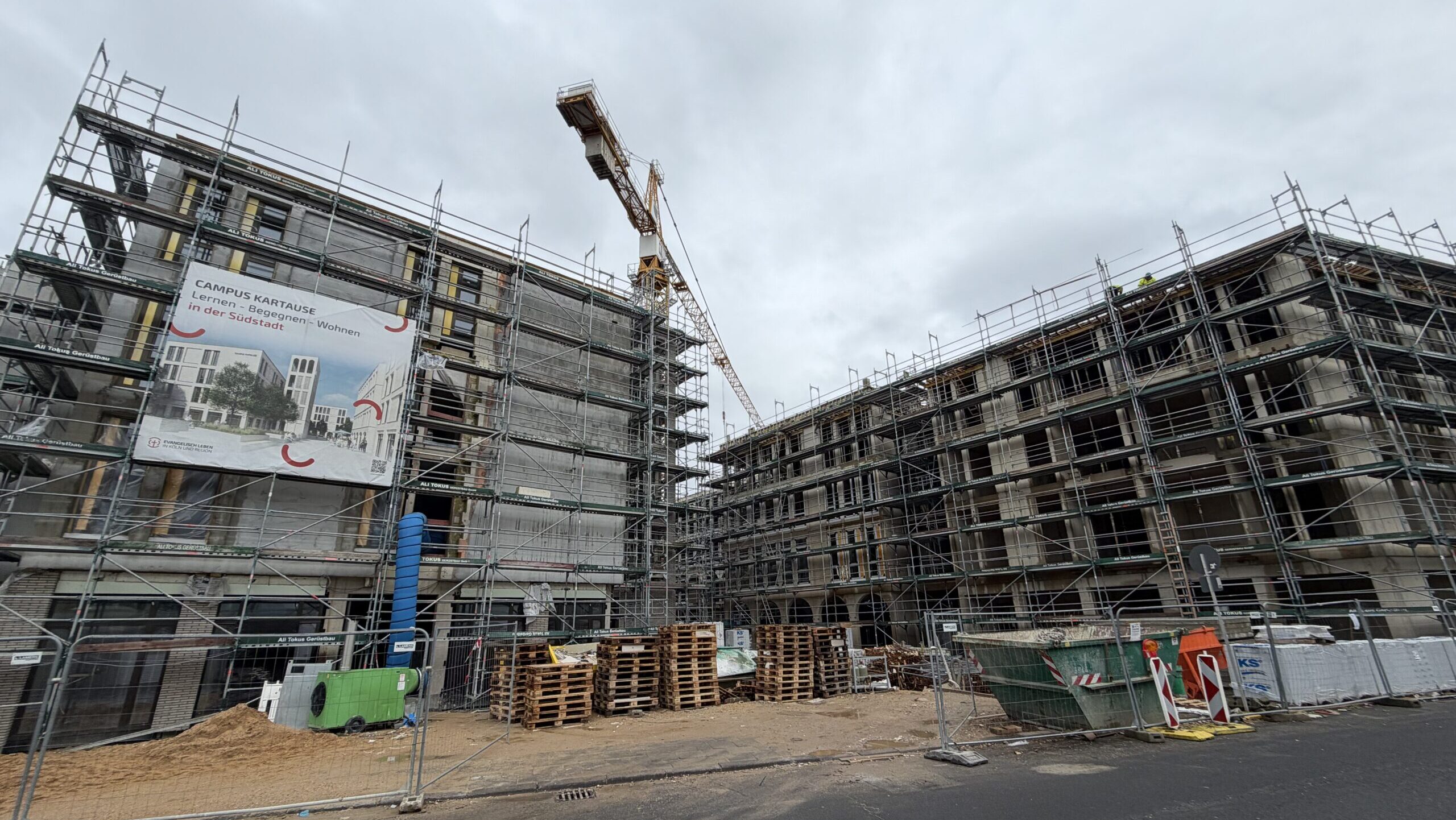 Mehr über den Artikel erfahren Informationen zu den Bauarbeiten am Campus Kartause für die Kalenderwoche 10-2026
